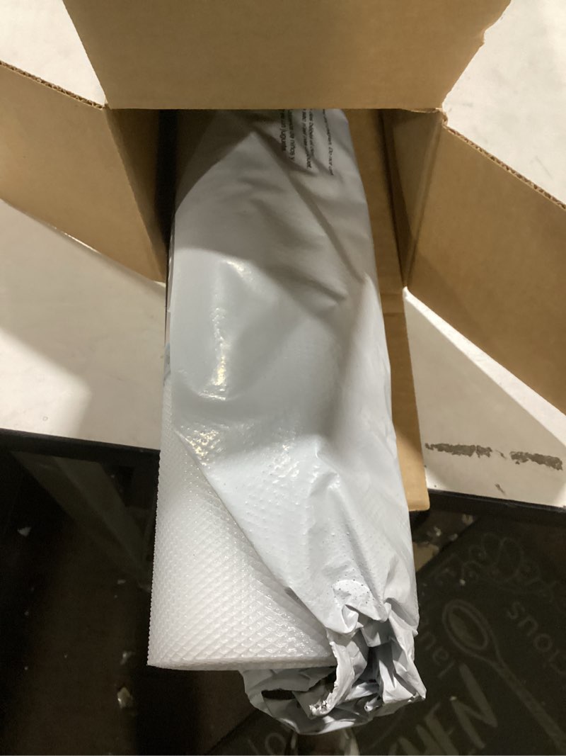 Condition photo showing New/Like New for Con-Tact Brand Duraliner Shelf Liner - Non-Adhesive Multi-Use Drawer Liner | Versatile Protection & Organization | Vinyl, Waterproof | 24" x 10' Diamond Clear 24"W x 120"L Diamond Clear