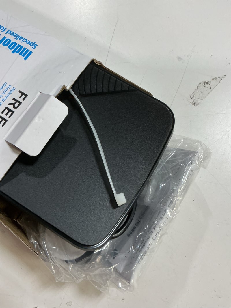 Condition photo showing Good Condition for 2025 Upgraded TV Antenna for Smart TV, Indoor/Outdoor Digital Antenna for Local Channels, HD 4K Support, Amplified Signal Booster, Clear Reception for 1080p 4K TVs Black