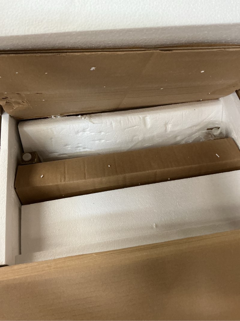 Condition photo showing New/Like New for Nathan James Beacon Bohemian Boucle Bar Stool, Upholstered Counter Height Chair with Solid Wood Frame and Woven Seagrass Back for Kitchen Island, Light Brown/Seagrass/Cream Boucle, Set of 2