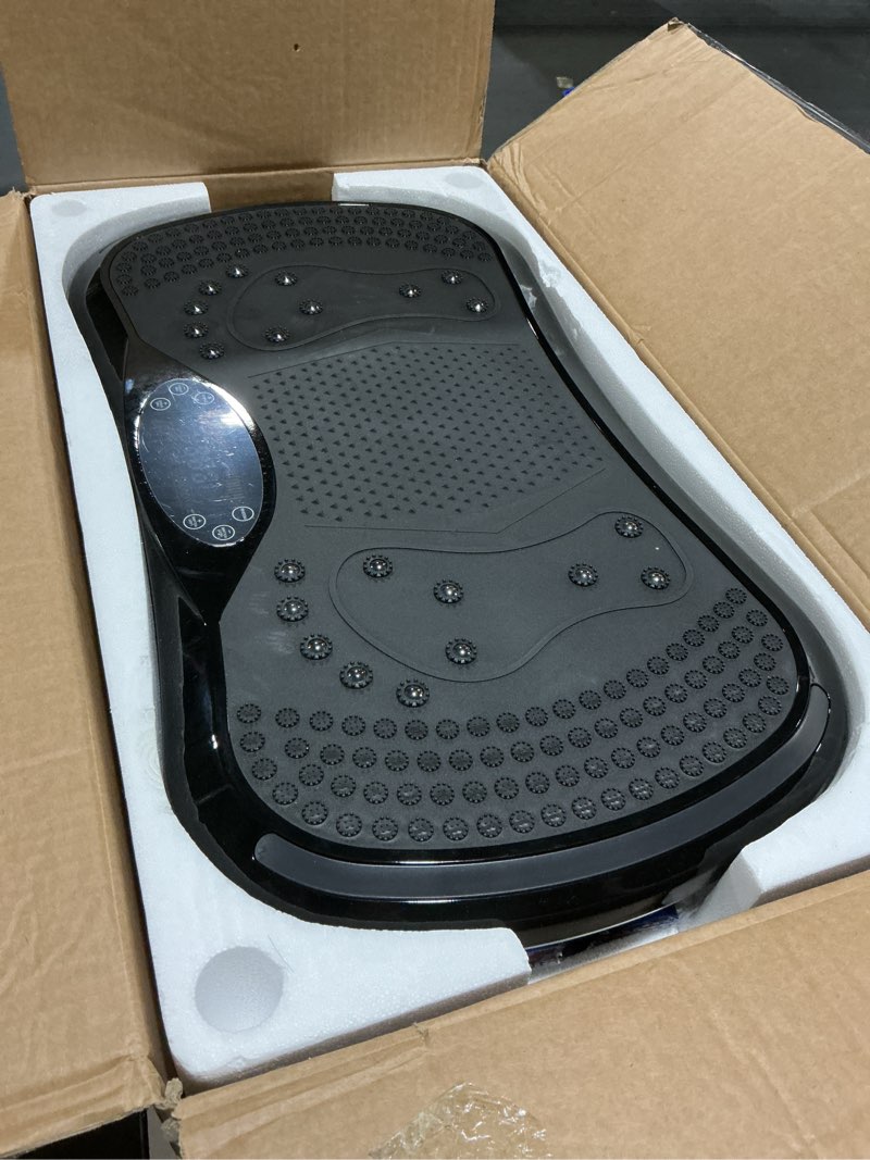 Condition photo showing Good Condition for Vibration Plate Exercise Machine for Lymphatic Drainage, Vibration Machine for Full-Body Weight Loss Shaping, Vibrate Fitness Platform 400 Lbs & 200 Adjustable Speeds for Women Men Home