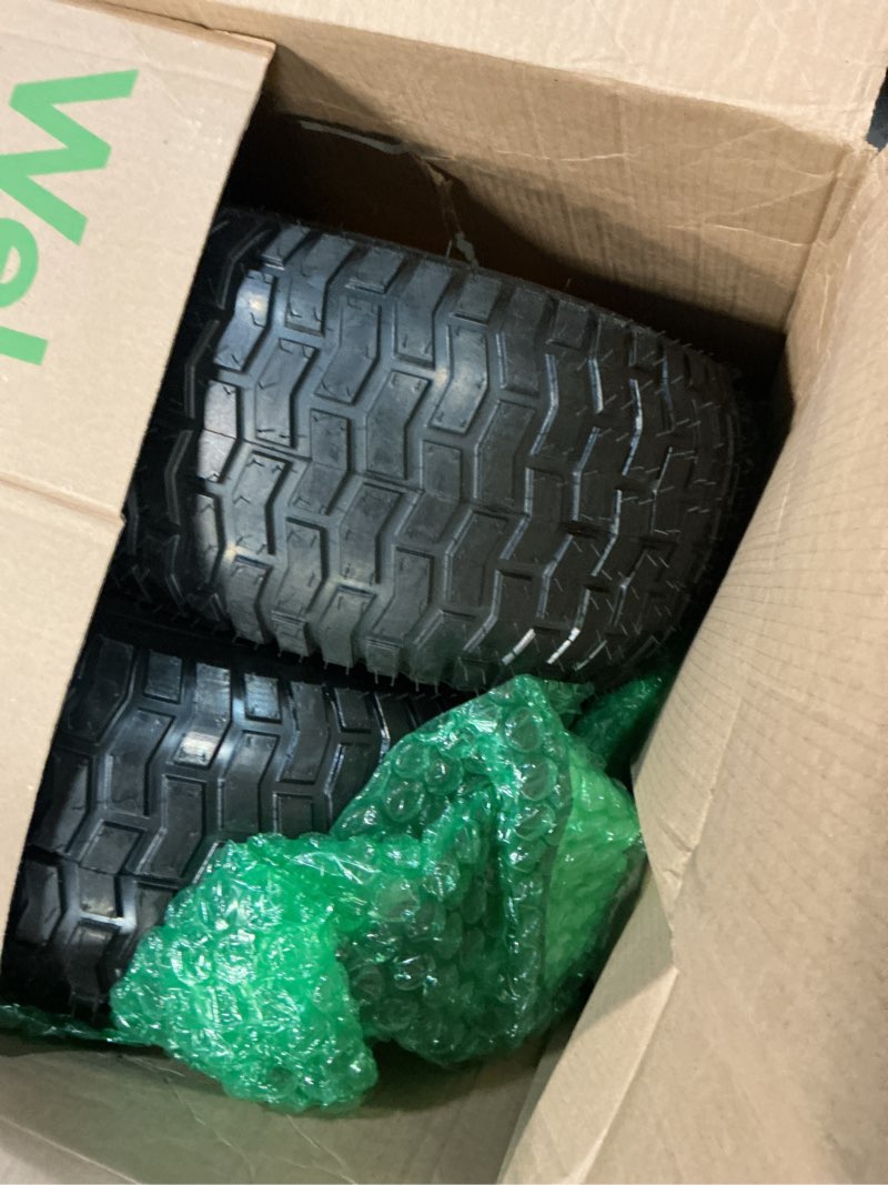 Condition photo showing Good Condition for marastar 21446-2pk 15x6.00-6 tire and wheel assembly, pneumatic replacement lawn mower front tires compatible with craftsman riding lawn mowers, 2 pack, easy install assembly touch the image to zoom in marastar 21446-2pk 15x6.00-6 tire and wheel assembly, pneumatic replacement lawn mower front tires compatible with craftsman riding lawn mowers, 2 pack, easy install assembly