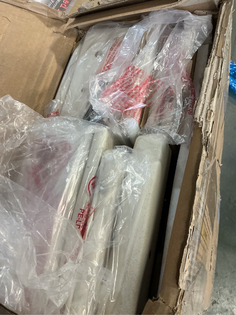 Condition photo showing Good Condition for Twin Size Bed Frame with LED Storage Headboard & 2 Storage Drawers, Velvet Upholstered Bed with Vertical Tufted Headboard Design, USB & Type-C Charging Ports, Wooden Slats Support, Noise-Free, Beige Beige Twin