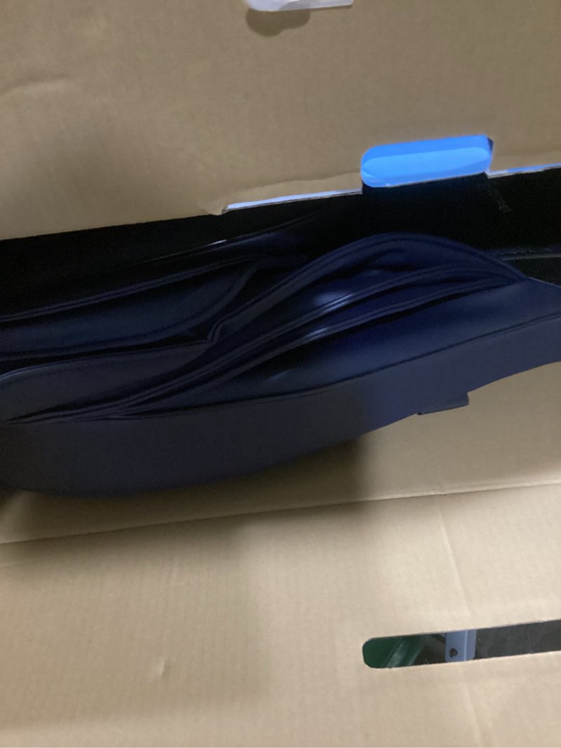 Condition photo showing Good Condition for COMFIER Shiatsu Neck Back Massager with Heat for Pain Relief Deep Tissue, Adjustable-Height Neck Massage Rollers, Massage Chair Pad Tapping Compression Seat Massager Full Body, Gifts for Men Women Navy Blue
