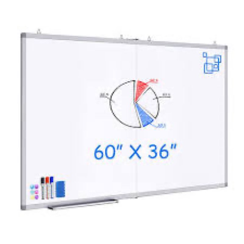 White Board Dry Erase 60 x 36?maxtek Large Magnetic Whiteboard 5' X 3' Dry Erase Board Foldable with