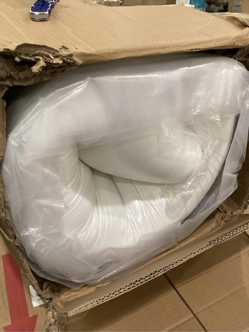 Condition photo showing New/Like New for Amazon Basics Memory Foam Mattress, Medium Firm, 12 Inch, Full, White/Grey Full 12-inch Medium-Firm Feel