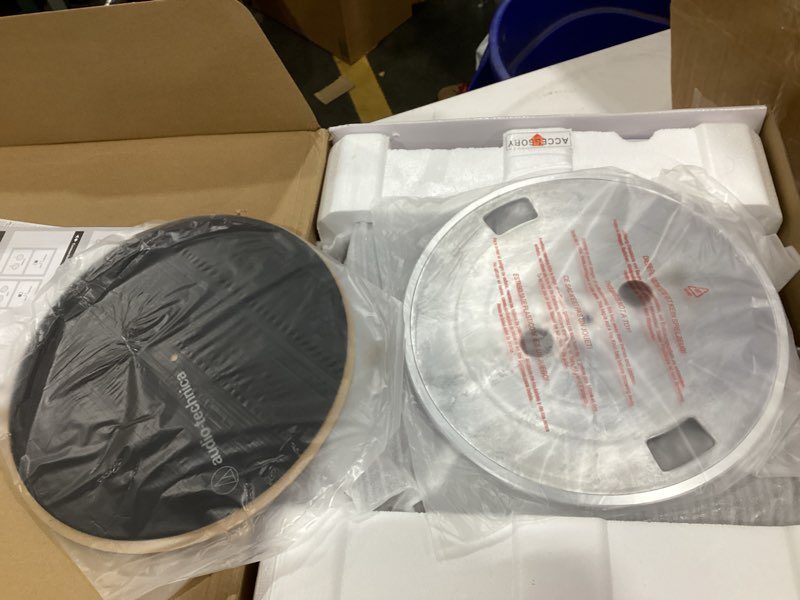 Condition photo showing New/Like New for Audio-Technica AT-LP60XBT-BK Fully Automatic Wireless Belt-Drive Turntable (Black) (ATLP60XBTBK) Black Standalone Turntable