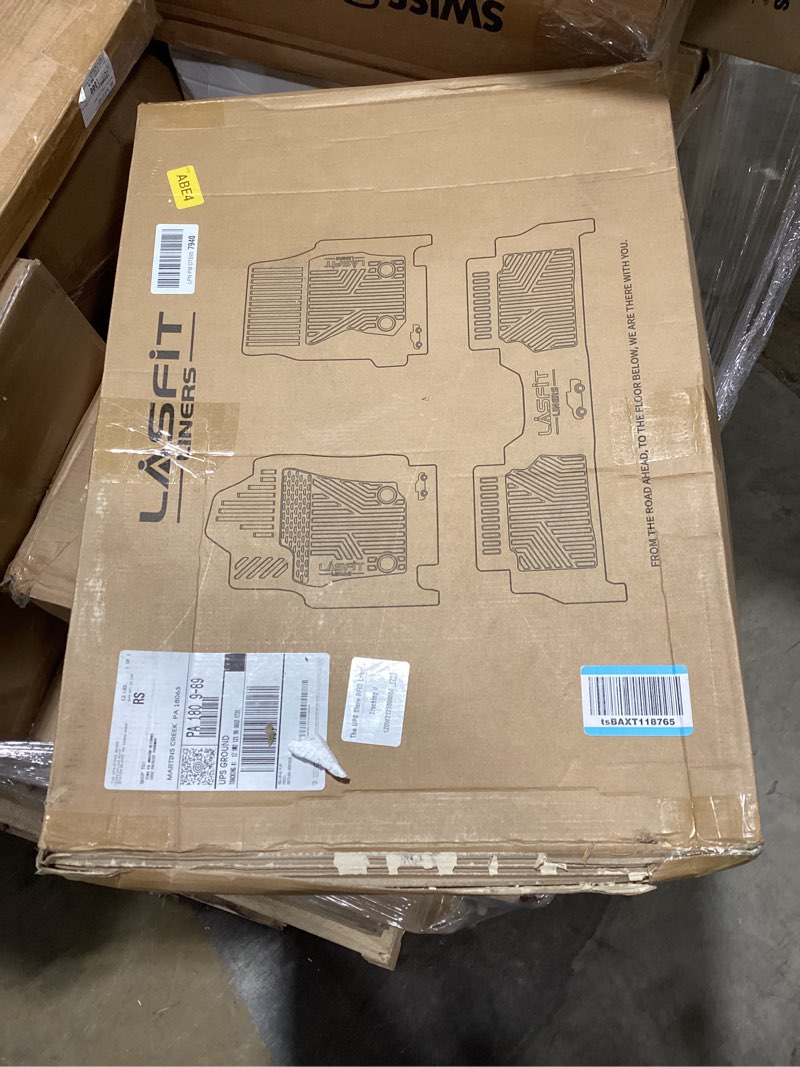 Condition photo showing Good Condition for lasfit floor mats for toyota tacoma 2024 2025 2026 double cab auto tran (not fit hybrid) all weather