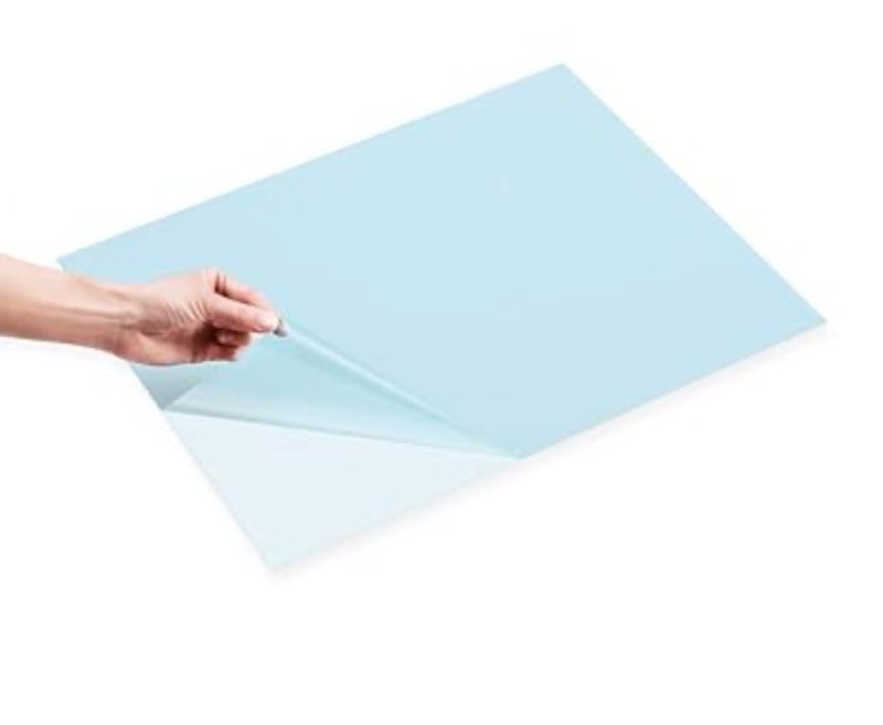 icona bay pet plexiglass, thin & flexible plastic sheets (24x36 x 0.03 inch, clear, 2 pack), pet she