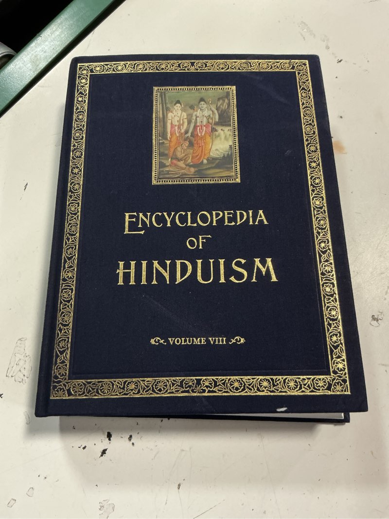 Condition photo showing Good Condition for the encyclopedia of hinduism volume viii only