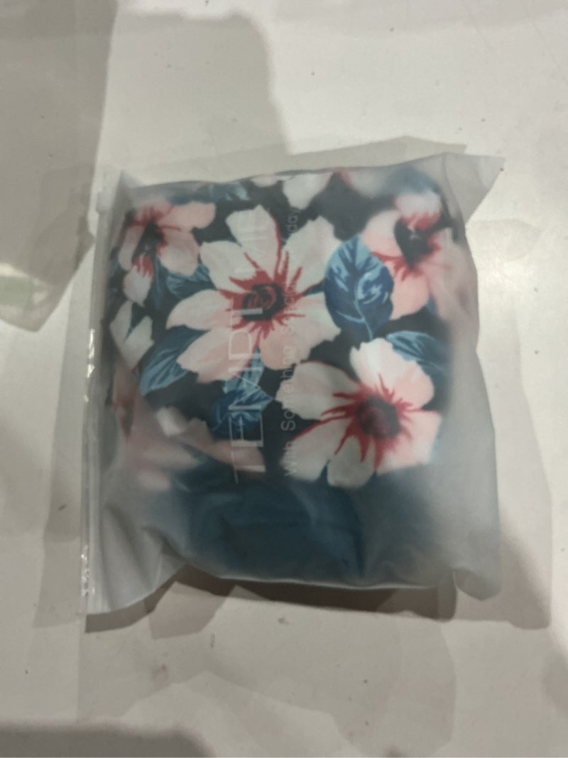 Condition photo showing Good Condition for tempt me two piece tankini swimsuits for women tummy control bathing suit with shorts athletic two side pockets swimwear teal flower small