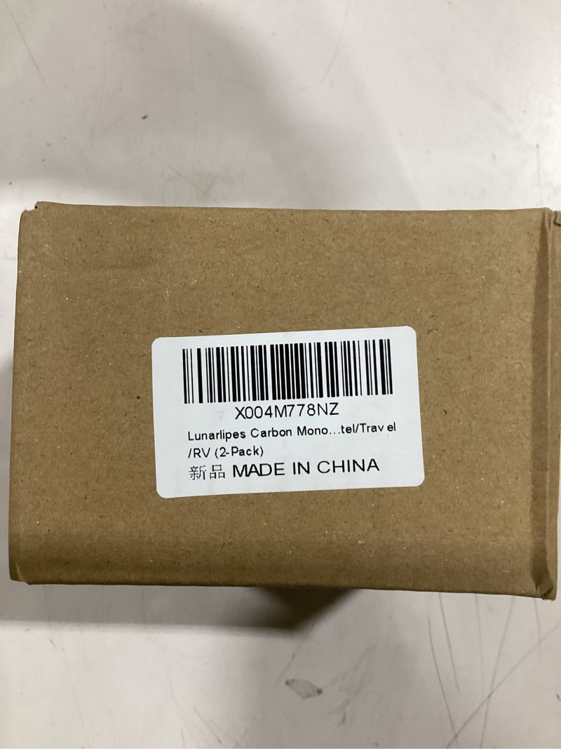 Condition photo showing Good Condition for USB Carbon Monoxide Detector with Touch Screen, Plug-in/USB-A/USB-C Powered Carbon Monoxide Monitor Alarm, Portable CO Detector Easy to Read & Use, for Home/Hotel/Travel/Office/RV (1-Pack) 1 Pack