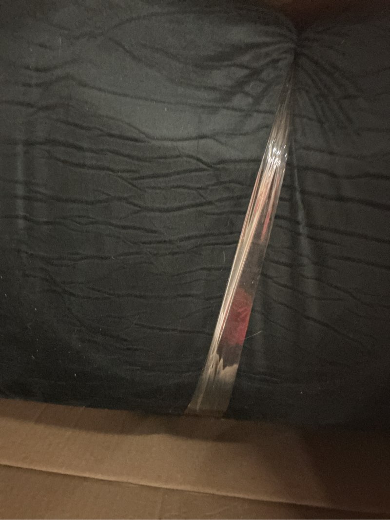 Condition photo showing As Is for hombys bbl bed after surgery for sleeping with hole,high density foam bbl mattress with hole,brazilian butt lift recovery pillow after surgery with removable cover (67x22x6.3in(small hole:14.2x11in))