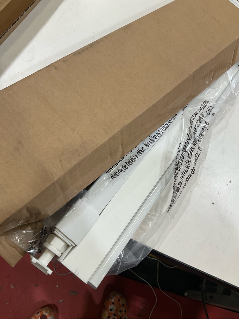 Condition photo showing Good Condition for lazblinds cordless cellular shades, no tools no drill light filtering honeycomb shades pleated blinds for windows, 35 1/2'' w x 64'' h, white light filtering-white 35 1/2'' w x 64'' h