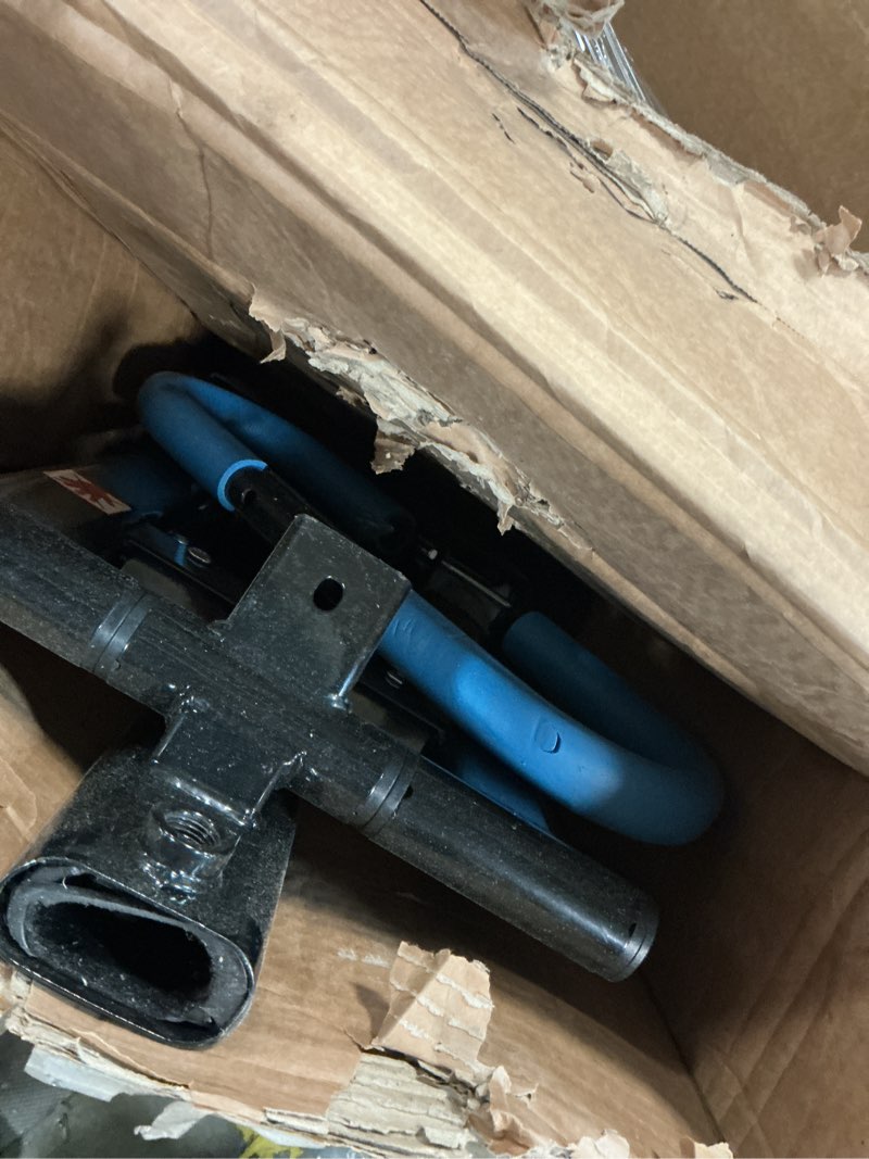 Condition photo showing As Is for Steppers for Exercise at Home, Vertical Climber Workout Machine, Stair Climber for Full Body Workout with Adjustable Handlebar, Perfect for Women Men Black