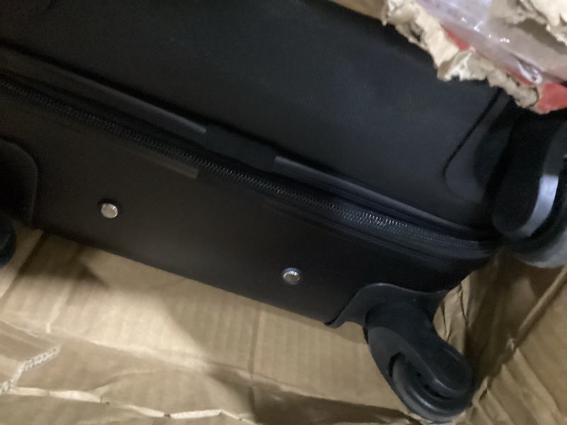 Condition photo showing Good Condition for wrangler 20" hardside spinner carry-on luggage, black