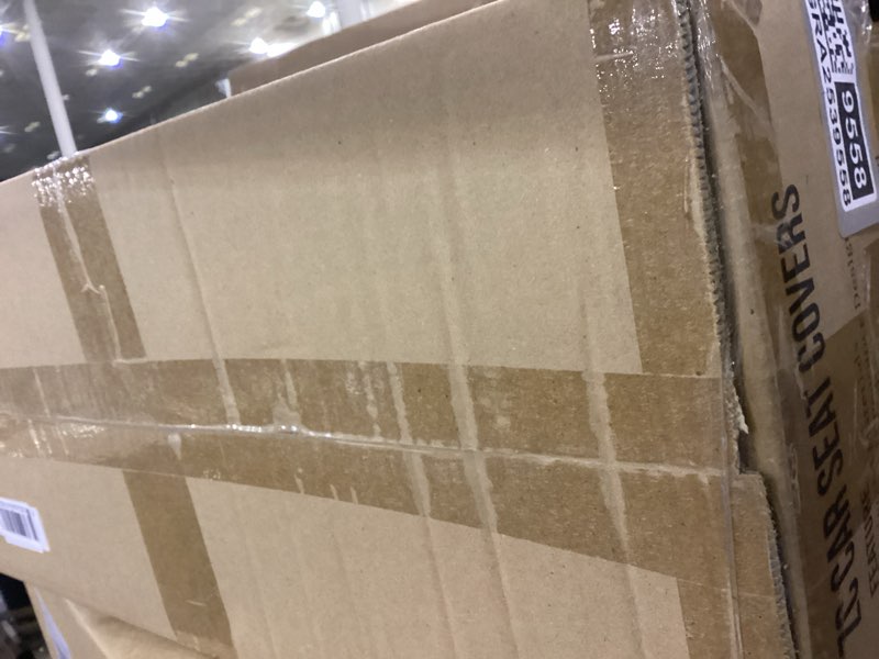 ASLONG 2 Pieces ZC Car Seat Covers Front Bottom Seat Cushion Covers, Waterproof Nappa Leather, Anti-