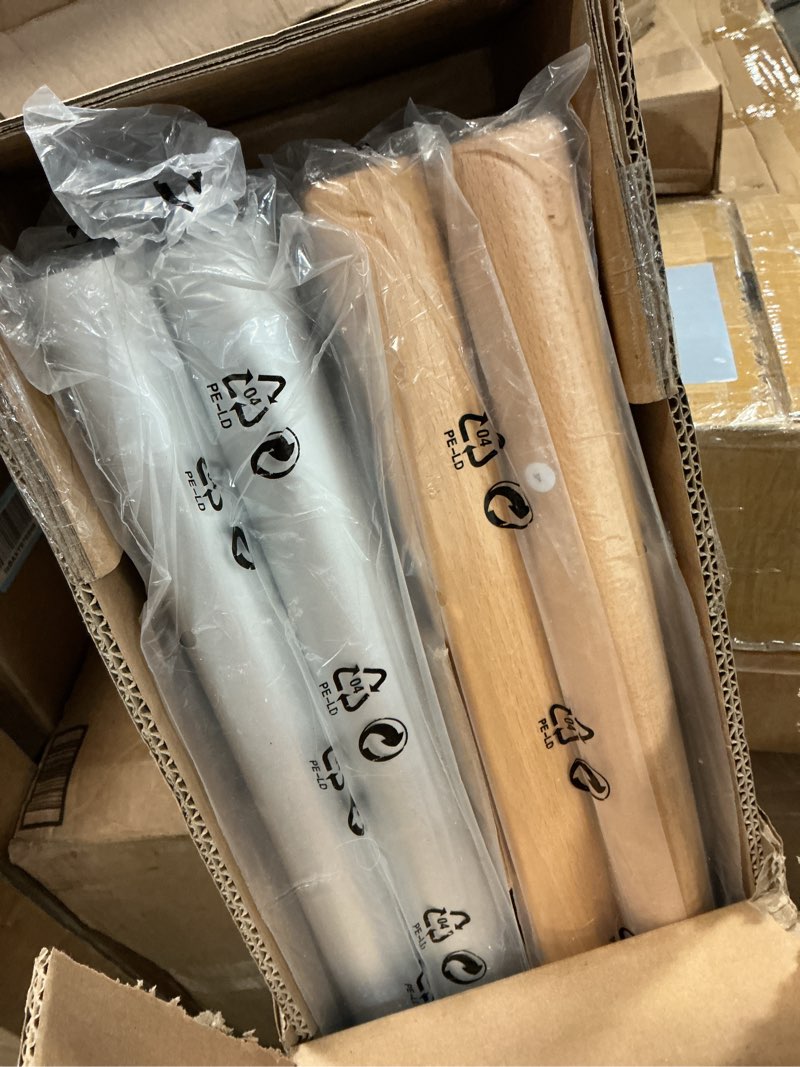Condition photo showing Good Condition for vevor ballet barre, barre bar for home, freestanding portable ballet stretching dance bars, height adjustable anti-wobble fitness gym studio equipment 4ft-wood bar silver