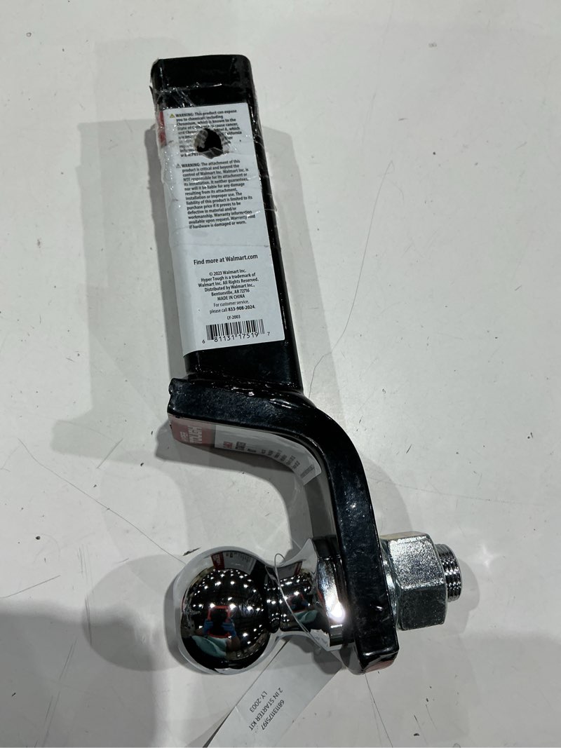 Condition photo showing Good Condition for hyper tough 2 inch drop trailer hitch starter kit with 5/8 inch pin, class iii, black, 2 inch ball