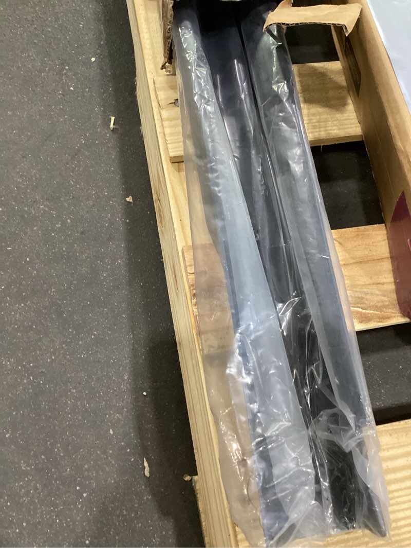 ECOTRIC Tailgate Top Cap Protector Molding Trim Cover Compatible with 2008-2016 Ford F250 F350 F450 