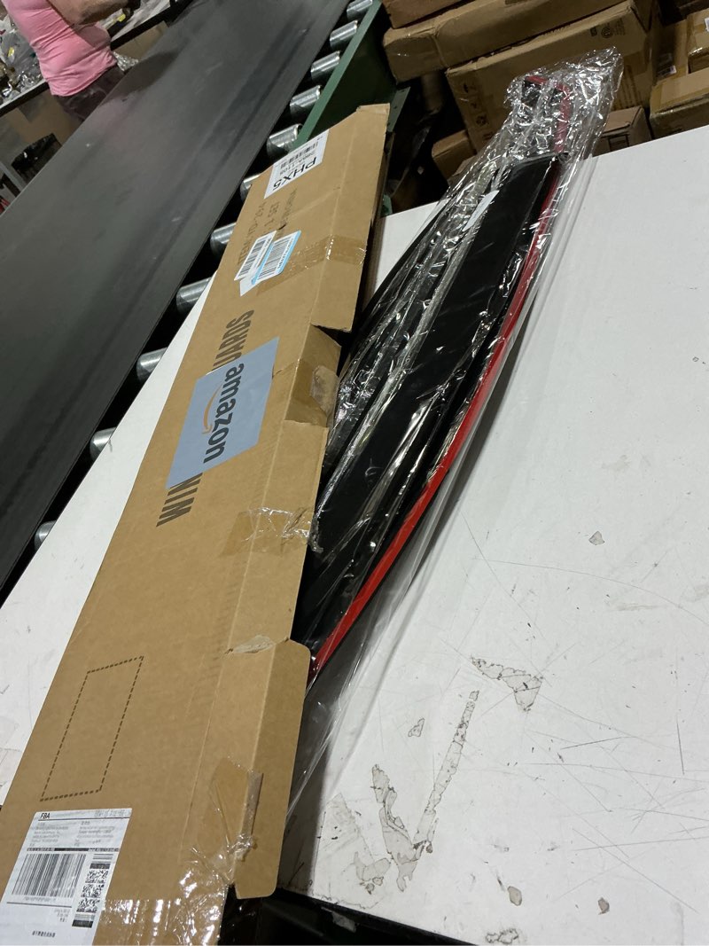 Condition photo showing New/Like New for in-channel window visors rain guards for chevy silverado/gmc sierra 1500 2019-2025 crew cab, window deflectors vent visors for 2019-2025 silverado 1500 crew cab, 4 full-size doors 2019-2026 silverado/ sierra 1500 crew cab black