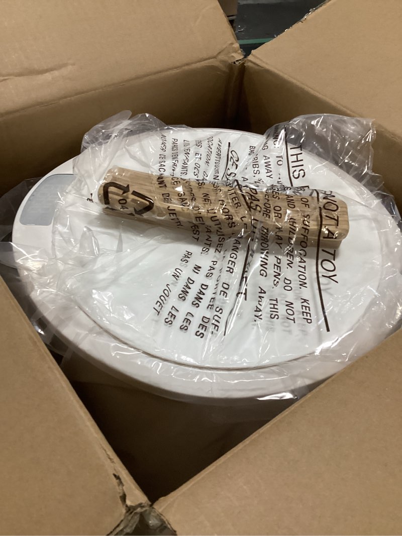 Condition photo showing Good Condition for Keenray Upgraded Towel Warmer Bucket, Large Towel Warmer with 3 Heating Modes, Heat Time 30/45/60/90 Min Adjustable and Up to 24 Hour Delay Timer, Towel Heater for Oversize Bathrobes Blankets, CL1Plus Clear White