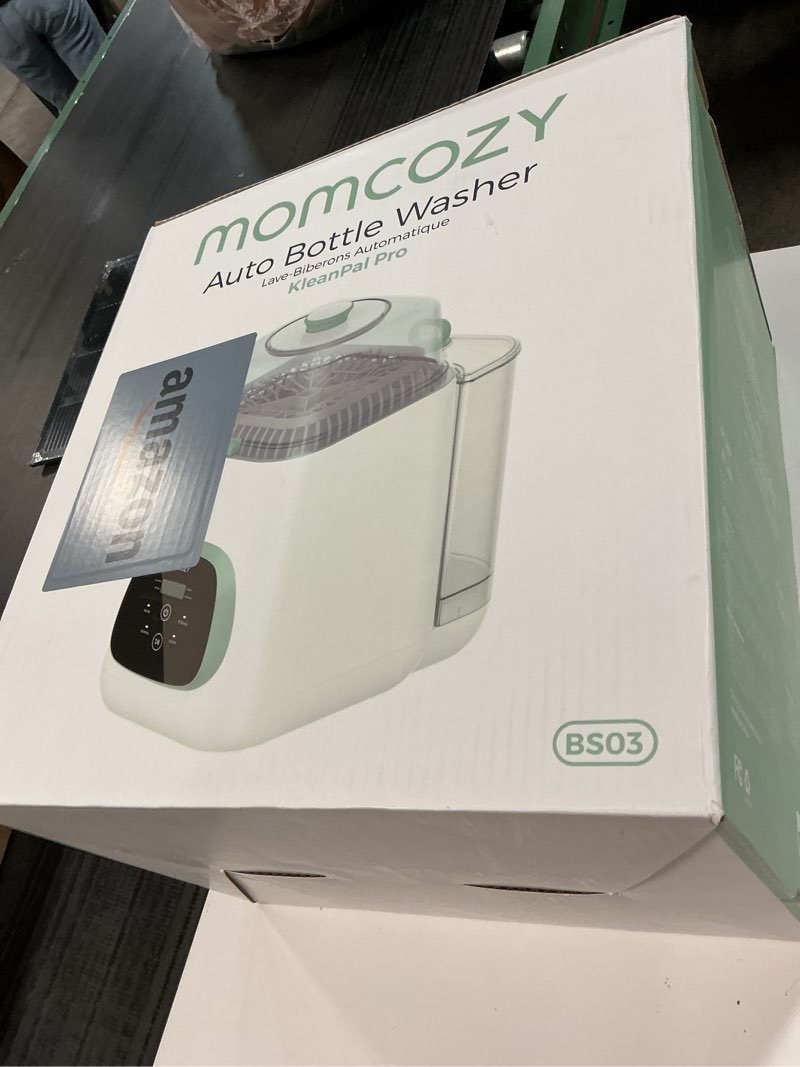 Condition photo showing New/Like New for momcozy kleanpal pro baby bottle washer, sterilizer & dryer - all-in-one cleaning machine for bottles, pump parts & baby essentials - time-saving & effortless care