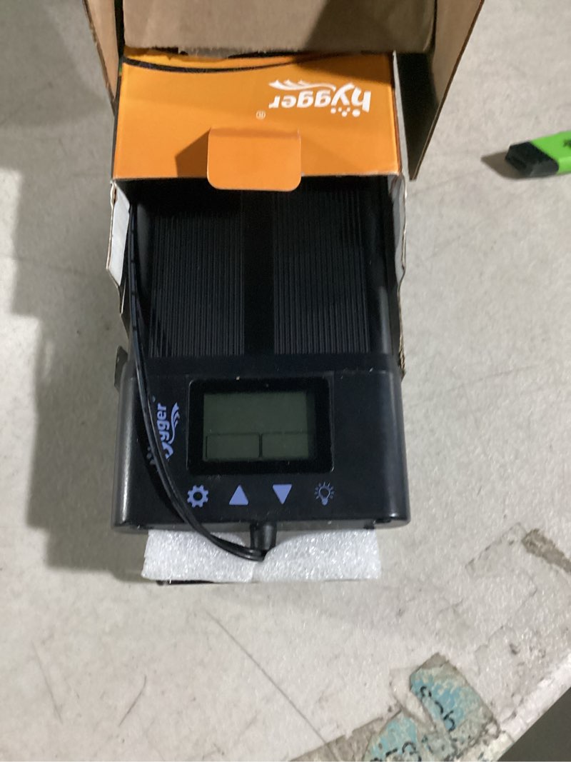 Condition photo showing As Is for hygger Aquarium Programmable LED Light, for 30~36in Long Full Spectrum Plant Fish Tank Light with LCD Setting Display, 7 Colors, Sunrise Sunset Moon and DIY Mode, for Novices Advanced Players 48W - 30in~36in