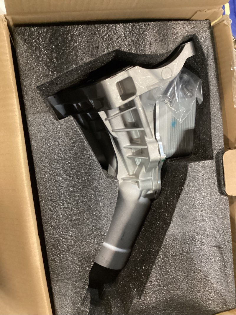 Condition photo showing As Is for 11428596283 Engine Oil Cooler and Oil Filter Housing For 2016-2022 BMW 230i 330i GT 430i 530e 530i 740e xDrive, 330e, 430i Gran Coupe, X3, X4, Replaces 11428576429 11428586673 11428593771