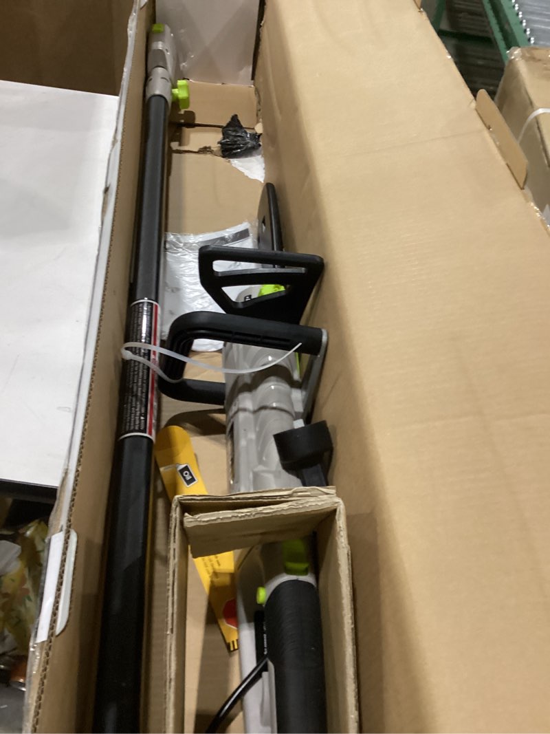 Condition photo showing Good Condition for Not tested DEKOPRO 8 Amp 10\" Electric Pole Saw for Tree Trimming,Corded Electric Chainsaw,Power Chain Saw for Tree Trimming Wood Cutting