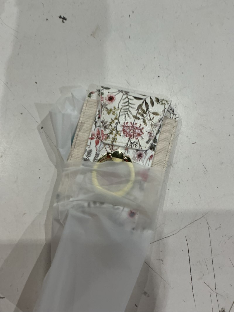 Condition photo showing Good Condition for shorogyt compatible with magsafe wallet with grip magnetic card holder - cute phone wallets with ring stand for iphone 17/16/15/14/13/12 series for women girls, fit 7 cards, flower pk flower