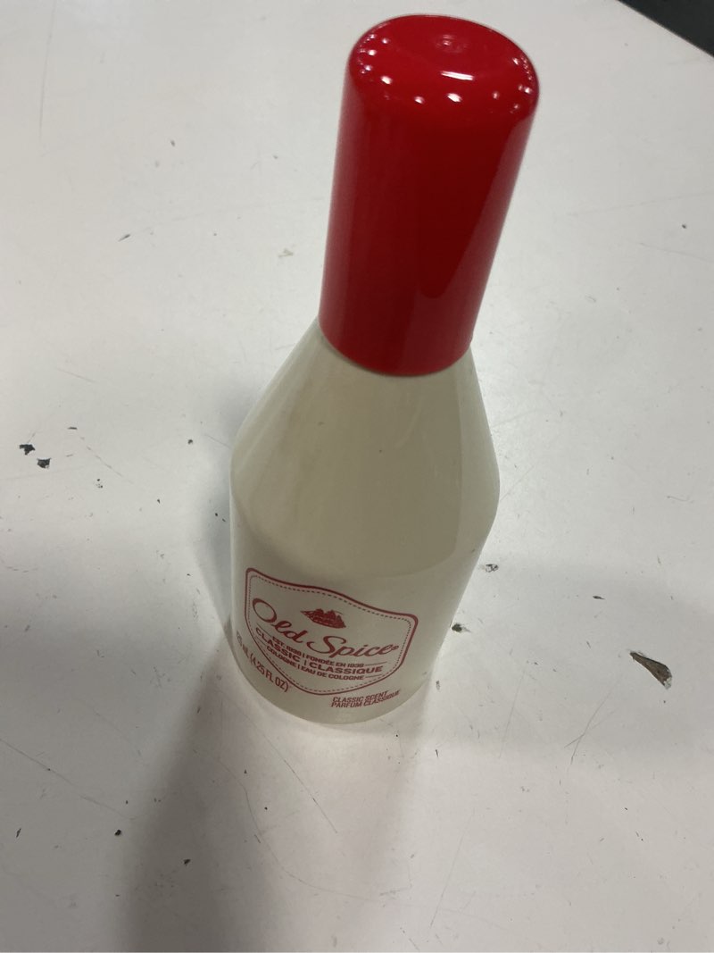 Condition photo showing As Is for old spice classic scent cologne for men, 4.25 fl oz