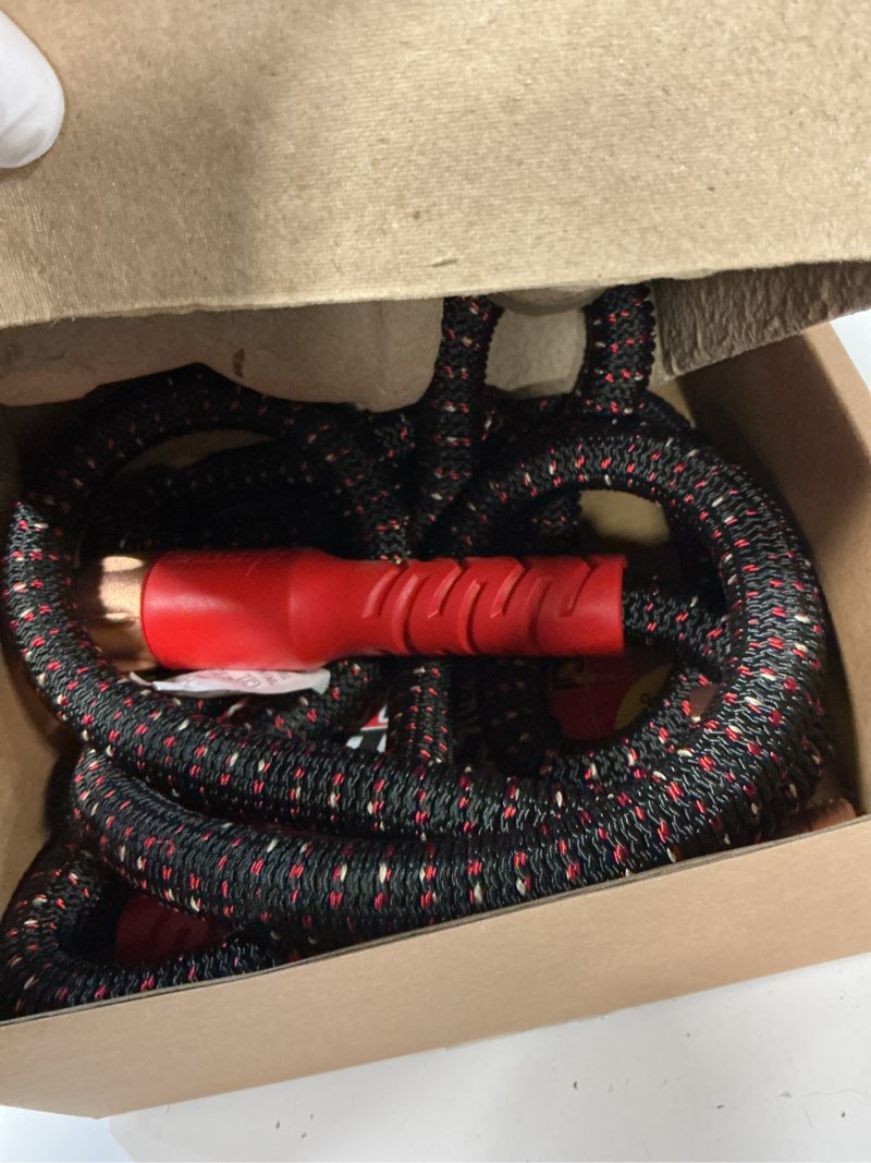 Condition photo showing Good Condition for pocket hose ballistic 25 ft expandable garden hose, no-kink, as seen on tv | anti-burst sleeve reinforced with bulletproof fiber, 360° swiveling pocket pivot connector, lightweight compact design