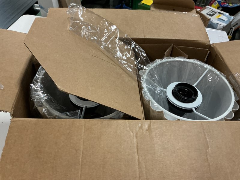 Condition photo showing Good Condition for small bedside table lamps set of 2, touch dimmable table lamps with usb ports, nightstand lamps with 2 stepless dimming led bulbs, e26 base, for bedroom, study, gold and beige de16tlp205 gold and beige 2