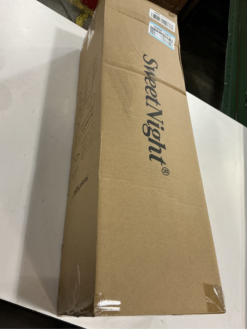 Condition photo showing New/Like New for sweetnight 4-inch tri-fold mattress, single foldable mattress with washable cover, medium-firm feel, non-slip bottom, ideal for rv travel, camping, guest room, floor use ?single (u.s. standard) single (us standard) 4 inch white