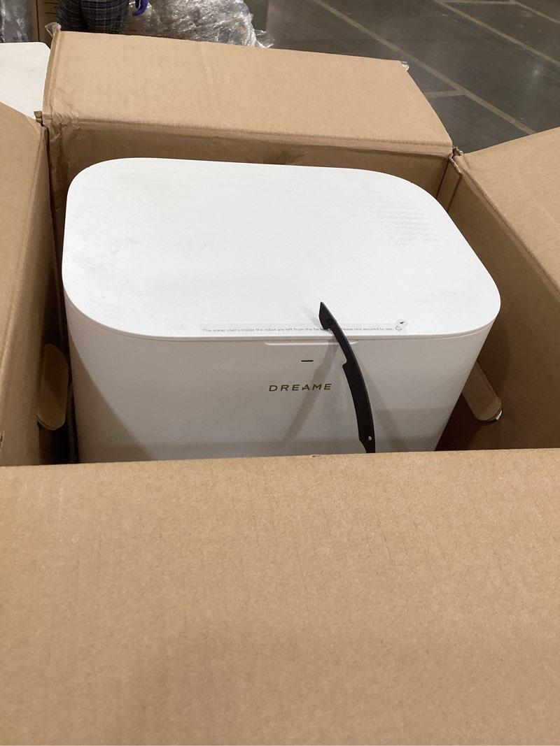 Condition photo showing As Is for dreame l10s pro ultra heat robot vacuum and mop combo, mop extend, 7000pa suction, auto robot care and maintenance, 136°f hot water mop self-cleaning, obstacle avoidance, ideal for hair, carpets