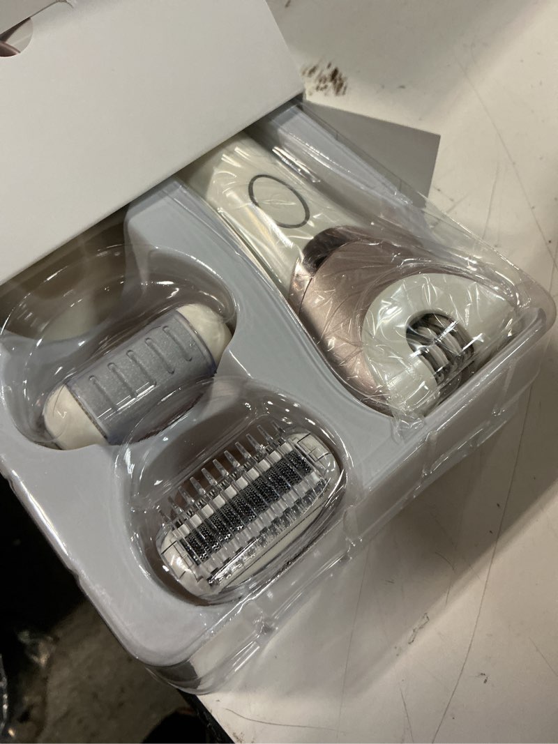 Condition photo showing Good Condition for voyor epilator for women, 3 in 1 epilator hair removal for women, epilators hair remover for leg arm with 30 tweezers, rechargeable & cordless electric lady shaver & trimmer bm300 (champagne gold)