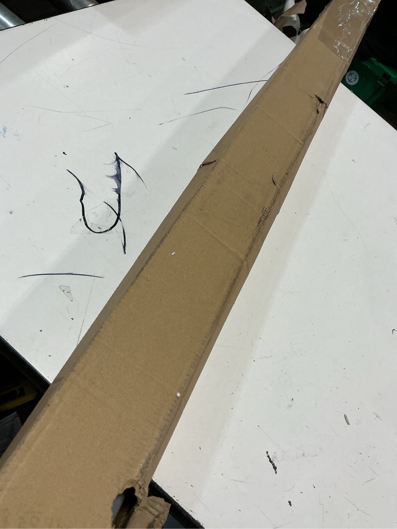 Condition photo showing As Is for chrisdowa cordless zebra blinds for windows, dual layer free-stop light filtering window roller shades, pull down privacy zebra shades for home, office, bedroom, door (69" w x 72" h, light grey) 69"w x 72"h light grey