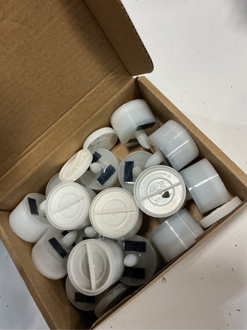 Condition photo showing Good Condition for 36 pcs solar tea lights bulk outdoor waterproof rechargeable dusk to dawn lighting small flameless flickering led votive candles for garden patio party lanterns (warm white) warm white 36
