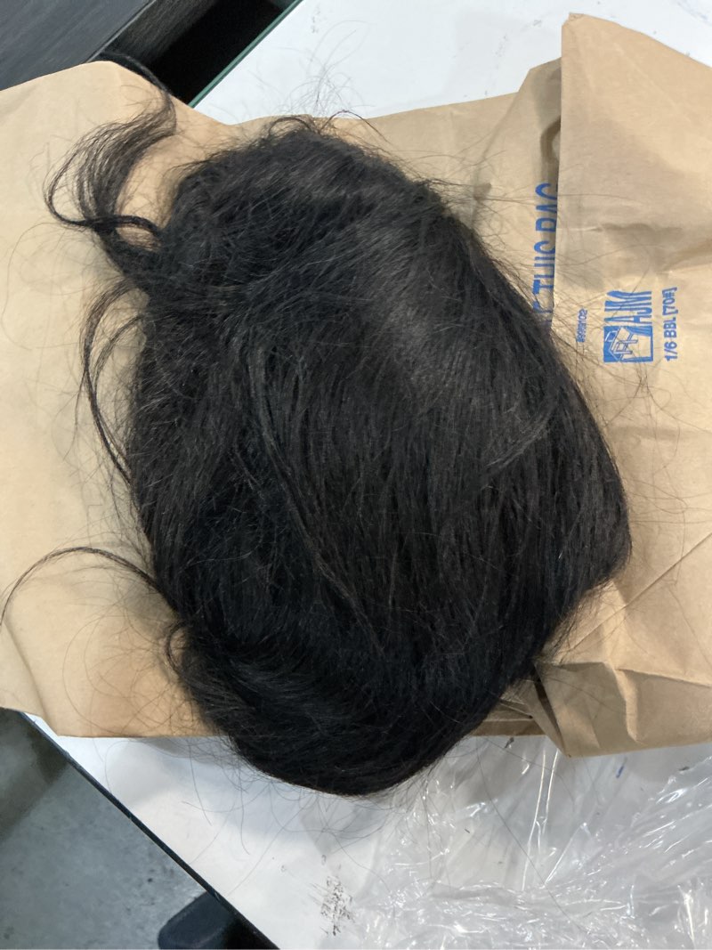 Condition photo showing As Is for 13x4 HD Lace Front Wigs Human Hair 26 Inch Natural Black Body Wave Human Hair Wig 200 Density 12A Glueless Wigs Lace Front Wigs Pre Plucked Glueless Frontal Wig for Women