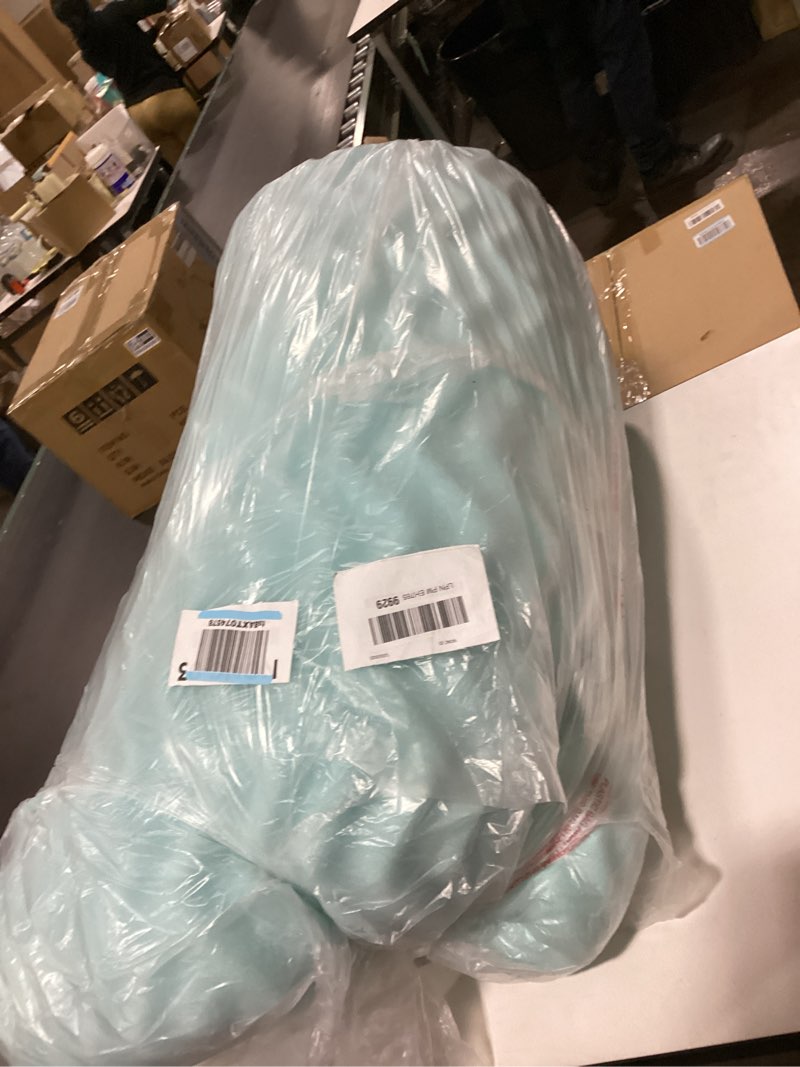 Condition photo showing As Is for LUCID Gel Infused Memory Foam Mattress Topper – 2 Inch Mattress Topper – 5 Comfort Zones Relieve Pressure – CertiPUR-US Certified Foam - King 2 Inch King Gel