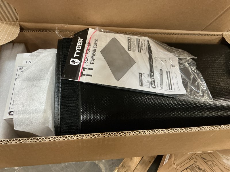 Condition photo showing Good Condition for tyger auto t1 soft roll-up truck bed tonneau cover compatible with 2021-2026 ford f-150; lightning | 5.5' (67") bed | tg-bc1f9064 5.5ft bed t1 soft roll-up 2021-2026 f-150