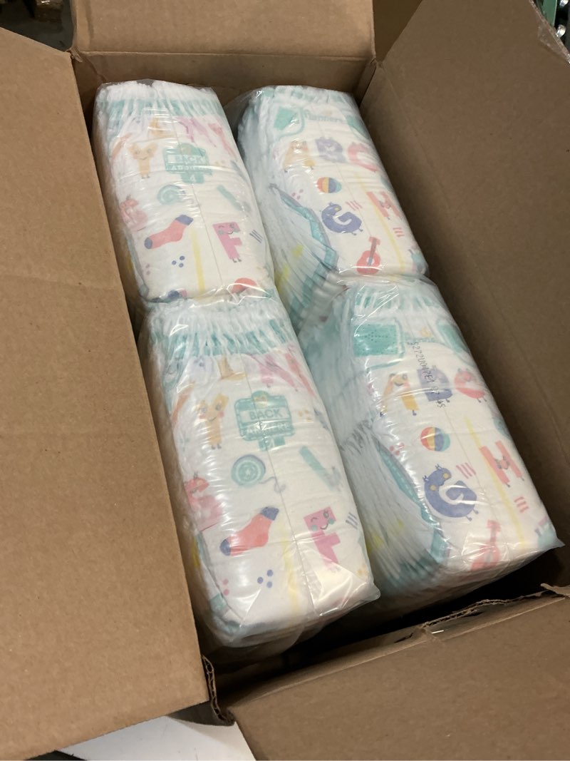 Condition photo showing New/Like New for Pampers Diapers - Cruisers 360 - Size 4, 144 Count, Babyproof up to 100% Leakproof Pull-On Diaper Size 4 144