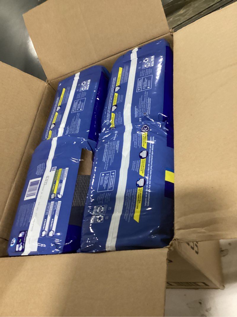 Condition photo showing Good Condition for TENA Protective Incontinence Underwear for Men, Maximum Absorbency, Disposable Men's Underwear, Large, Grey, 80 Count Large 80