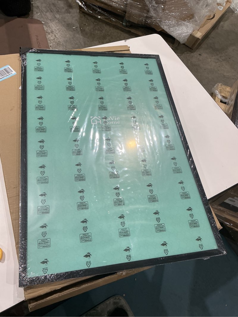 Condition photo showing Good Condition for lavie home 20x30 picture frame for wall display, 20x30 black picture frame with hd plexiglas, 20 x 30 poster frame 1 pack, display frame for vertical or horizontal, classic collection black 20x30 1