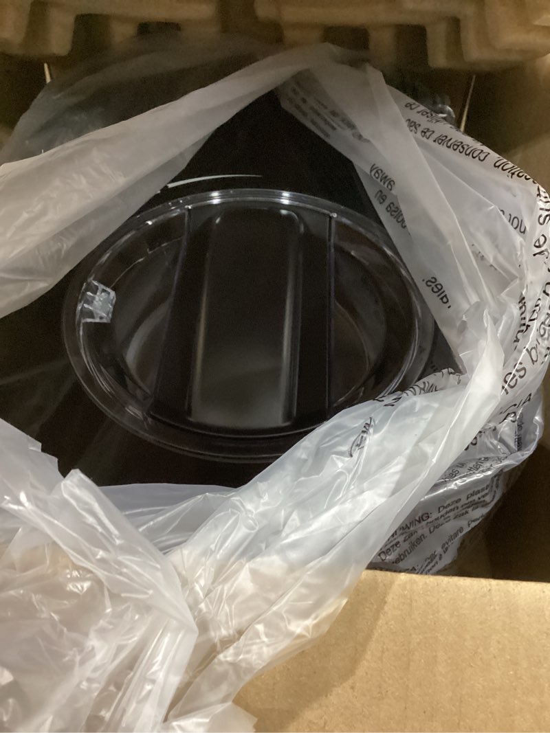 Condition photo showing New/Like New for iceman by chefman ice cream maker, no pre-freezing with built-in compressor, makes ice cream, froyo, sorbet, sherbet, italian ice, frozen yogurt, digital display w/ 3 presets, 2 pint inserts included