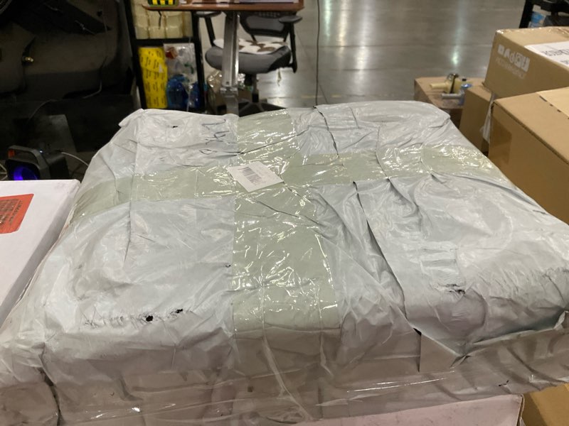 LCYFBE 8' x 20' Clear PVC Vinyl Tarp - Waterproof with Grommets, Heavy Duty Outdoor Camping, Transpa