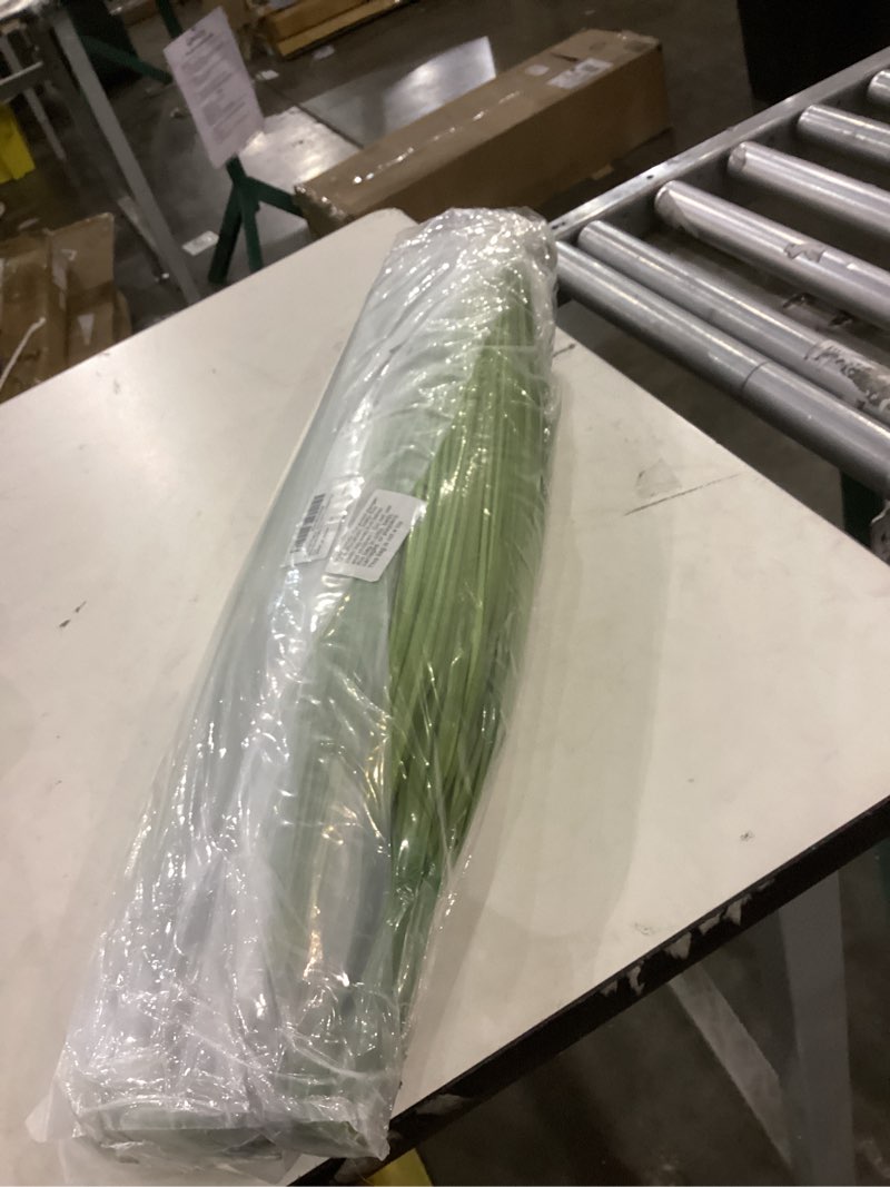 Condition photo showing New/Like New for Yunlly 24 Pack 27'' Artificial Plants Onion Grass Greenery Fake Tall Grass Realistic Faux Wheat Shrubs Bush for Outdoor Patio Yard Indoor House Home Gardening Office Room (Green)