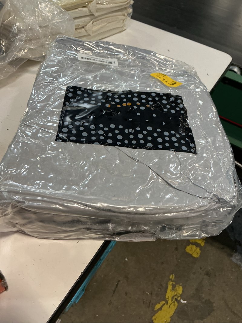 Condition photo showing New/Like New for invenho dog bed for small dogs - washable, orthopedic, calming & warming - durable pet bed with anti-slip bottom (25"x21"x8") s plus (25"x21"x8") grey