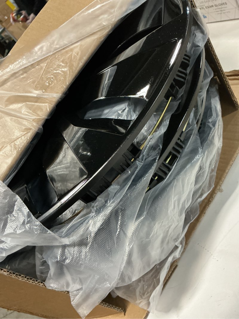 Condition photo showing Good Condition for BDK (4-Pack) Premium Black Hubcaps 16" Wheel Rim Cover Hub Caps OEM Style Direct Replacement Snap On Car Truck SUV Van - 16 Inch, Set of 4 16 Inches 20 Spoke Sparkling Black