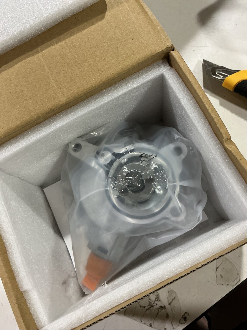 Condition photo showing Good Condition for bb5z2a451c brake vacuum pump (for 2.0l/2.3l turbo) fit for 13-18 fo-rd edge escape focus explorer,15-18 mustang,15-19 li-ncoln mkc,15-17 la-nd ro-ver discovery sport oe# lr047384 bb5z2a451b